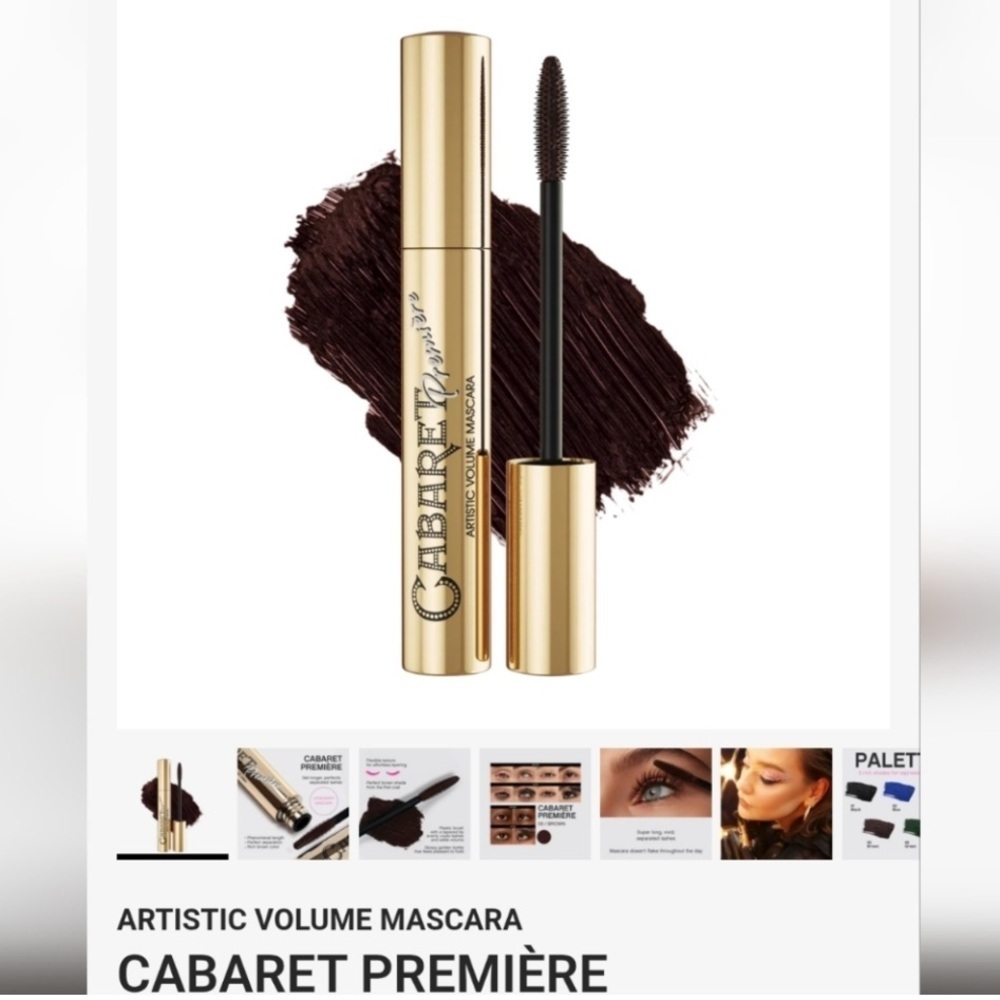 Vivienne Sabo mascara Paris Cabaret Premiere NEW 9ml  Brown 05 Sealed